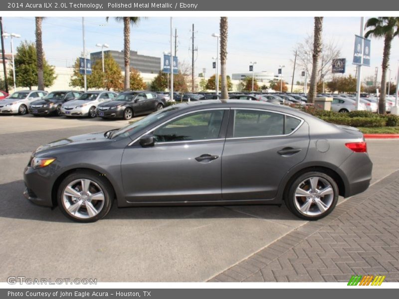 Polished Metal Metallic / Ebony 2014 Acura ILX 2.0L Technology