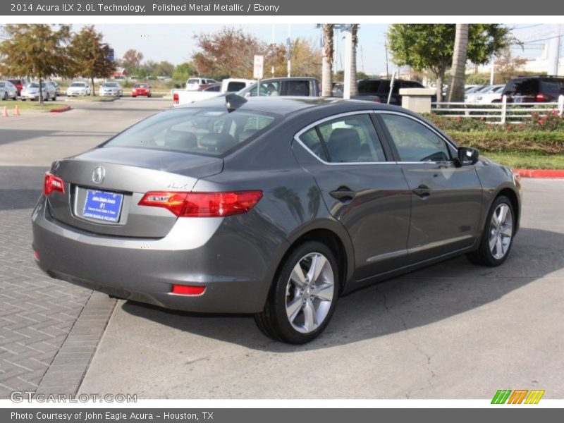Polished Metal Metallic / Ebony 2014 Acura ILX 2.0L Technology