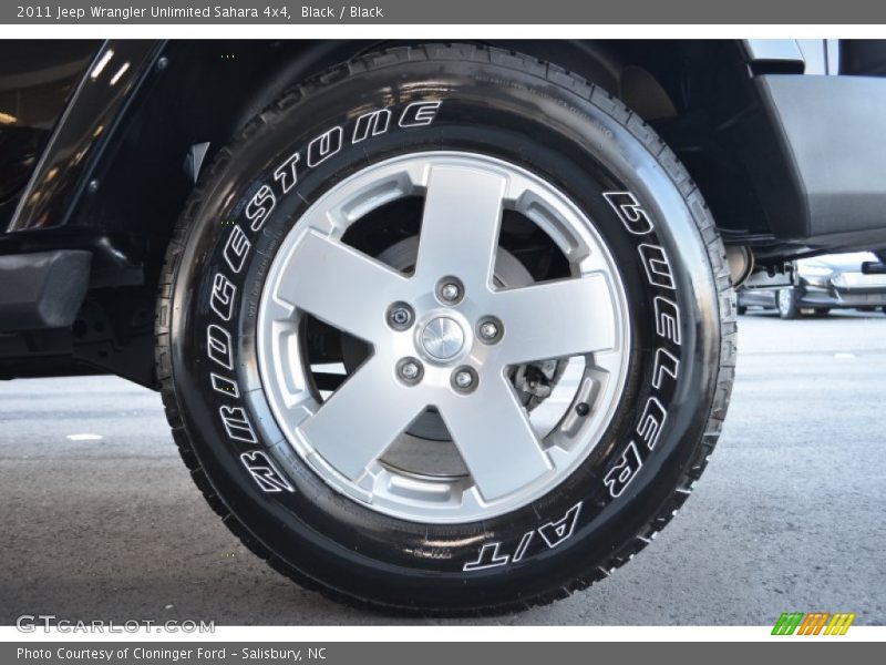 Black / Black 2011 Jeep Wrangler Unlimited Sahara 4x4