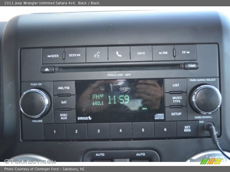 Black / Black 2011 Jeep Wrangler Unlimited Sahara 4x4