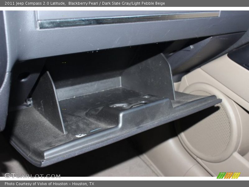 Blackberry Pearl / Dark Slate Gray/Light Pebble Beige 2011 Jeep Compass 2.0 Latitude