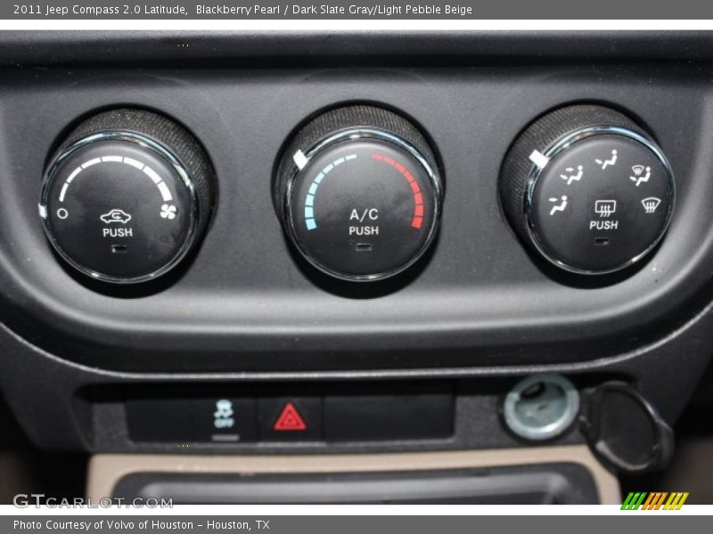 Blackberry Pearl / Dark Slate Gray/Light Pebble Beige 2011 Jeep Compass 2.0 Latitude