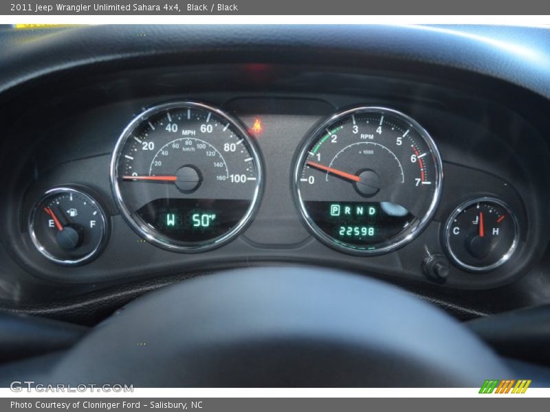 Black / Black 2011 Jeep Wrangler Unlimited Sahara 4x4
