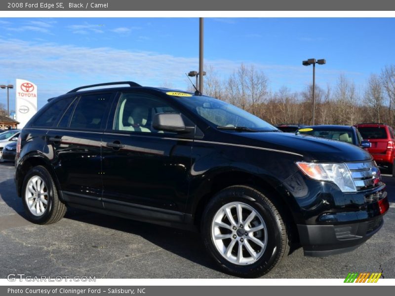 Black / Camel 2008 Ford Edge SE
