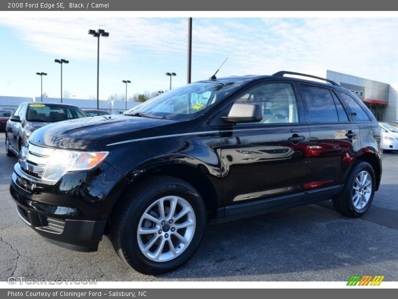 Black / Camel 2008 Ford Edge SE