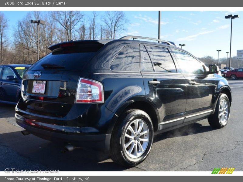Black / Camel 2008 Ford Edge SE