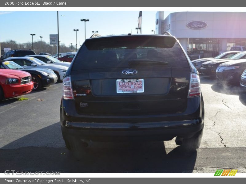 Black / Camel 2008 Ford Edge SE