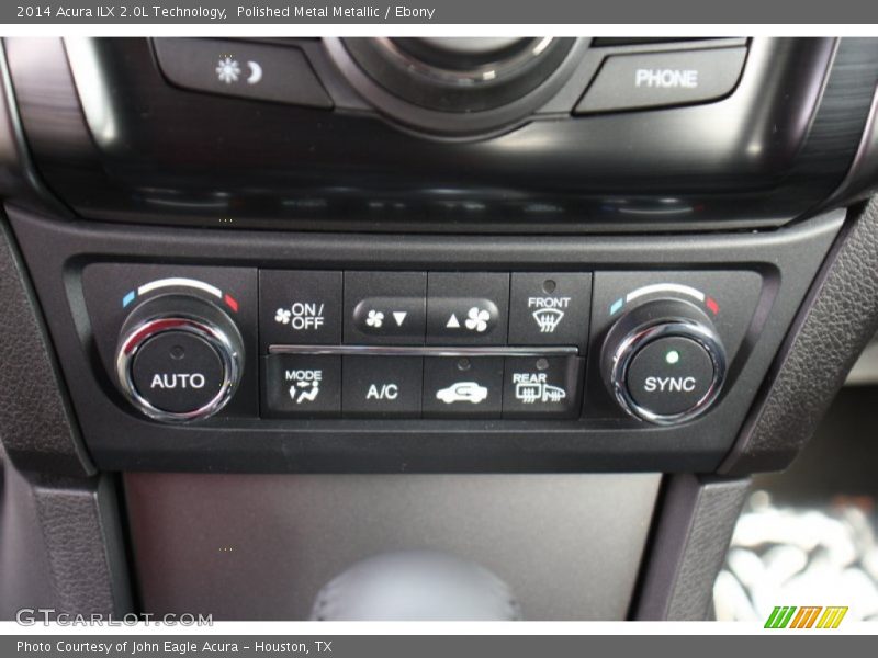 Polished Metal Metallic / Ebony 2014 Acura ILX 2.0L Technology
