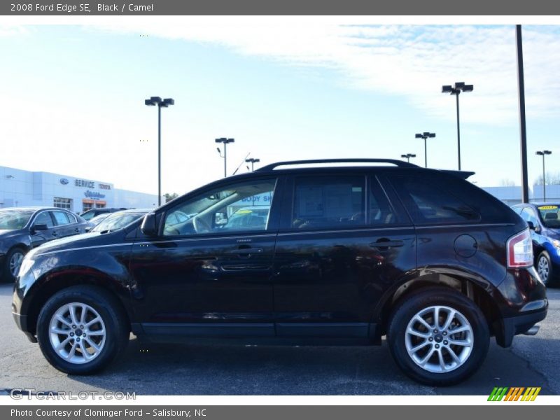 Black / Camel 2008 Ford Edge SE
