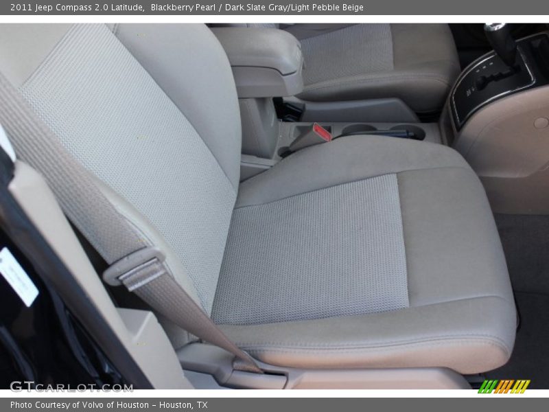Blackberry Pearl / Dark Slate Gray/Light Pebble Beige 2011 Jeep Compass 2.0 Latitude