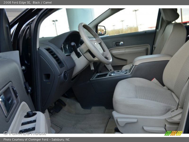Black / Camel 2008 Ford Edge SE