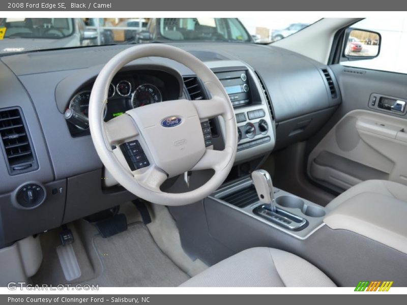 Black / Camel 2008 Ford Edge SE