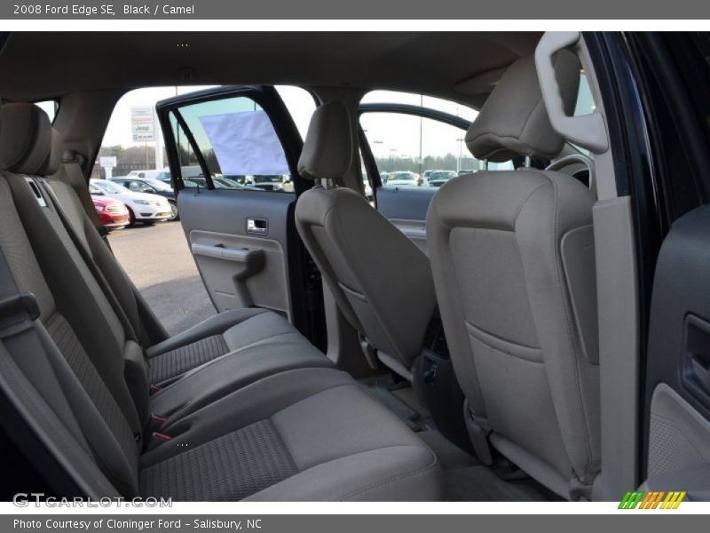 Black / Camel 2008 Ford Edge SE