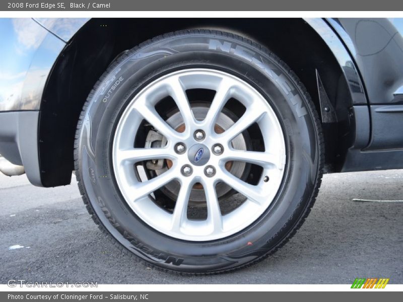 Black / Camel 2008 Ford Edge SE
