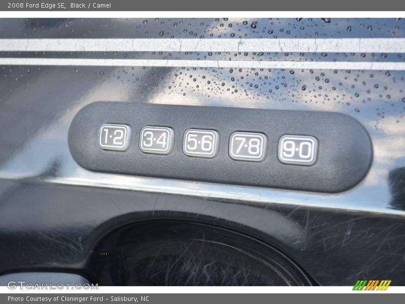 Black / Camel 2008 Ford Edge SE