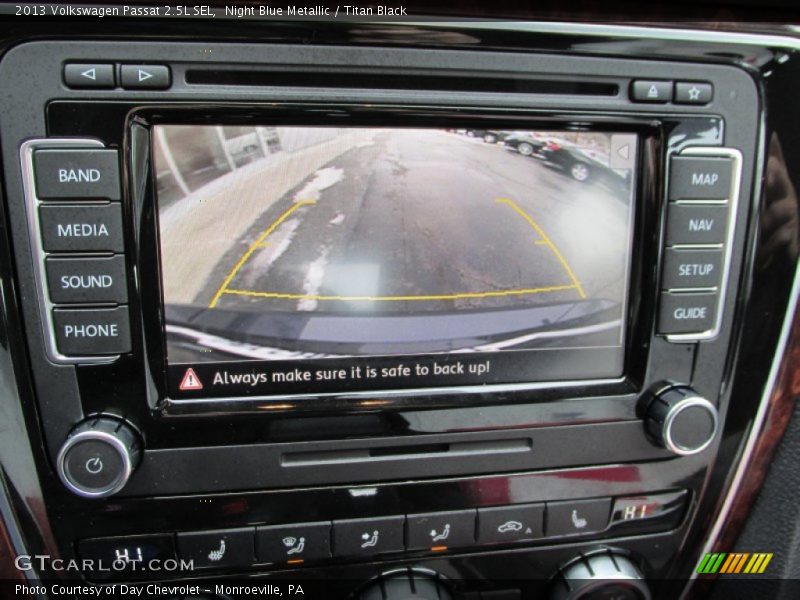 Night Blue Metallic / Titan Black 2013 Volkswagen Passat 2.5L SEL