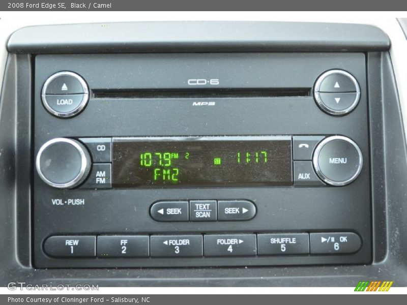 Black / Camel 2008 Ford Edge SE