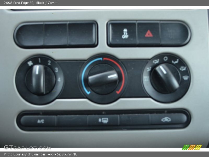 Black / Camel 2008 Ford Edge SE