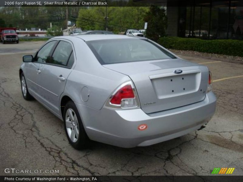 Silver Frost Metallic / Charcoal Black 2006 Ford Fusion SE