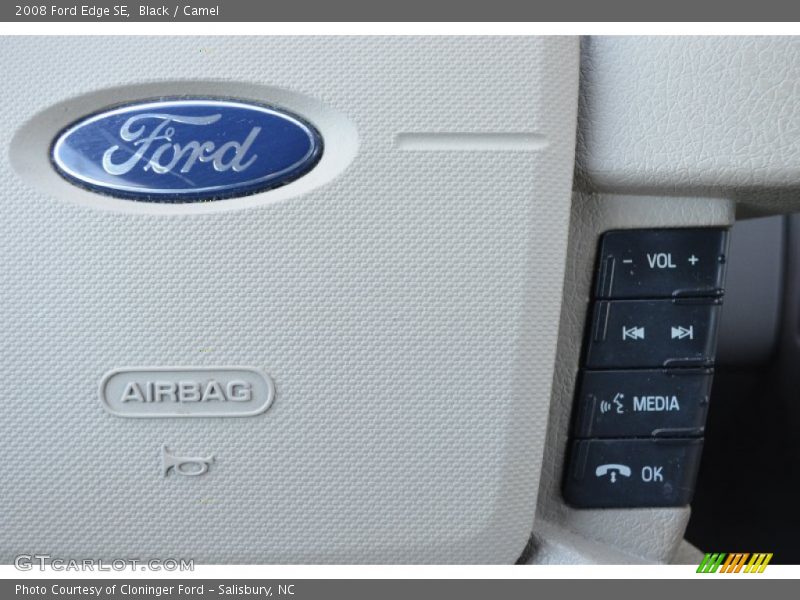Black / Camel 2008 Ford Edge SE
