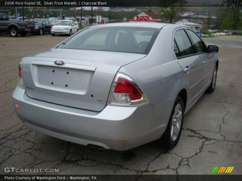 Silver Frost Metallic / Charcoal Black 2006 Ford Fusion SE