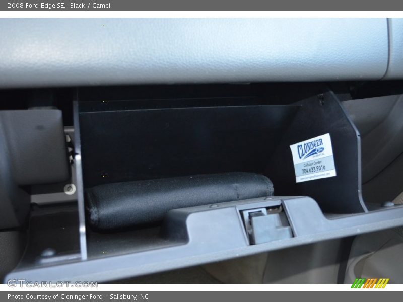 Black / Camel 2008 Ford Edge SE