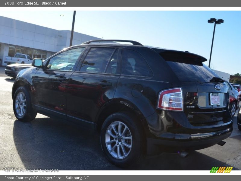 Black / Camel 2008 Ford Edge SE