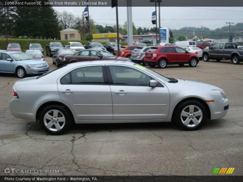 Silver Frost Metallic / Charcoal Black 2006 Ford Fusion SE