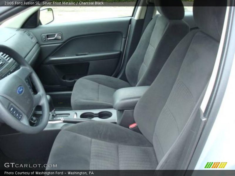 Silver Frost Metallic / Charcoal Black 2006 Ford Fusion SE