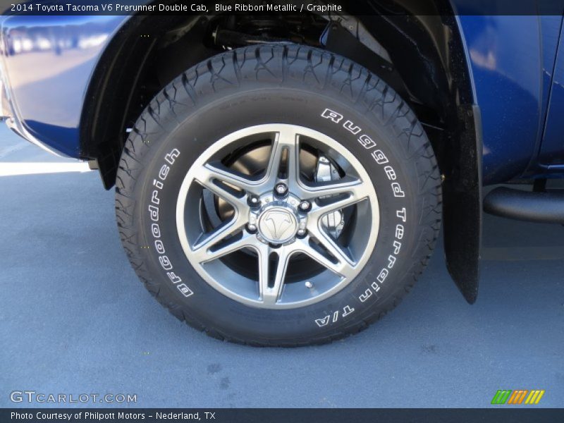Blue Ribbon Metallic / Graphite 2014 Toyota Tacoma V6 Prerunner Double Cab