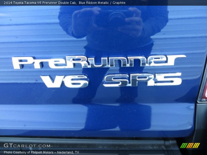 Blue Ribbon Metallic / Graphite 2014 Toyota Tacoma V6 Prerunner Double Cab