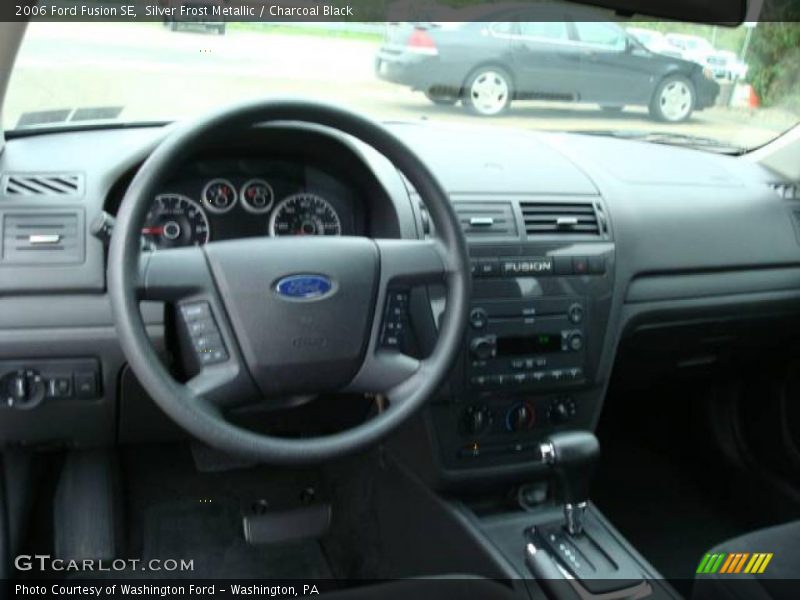 Silver Frost Metallic / Charcoal Black 2006 Ford Fusion SE