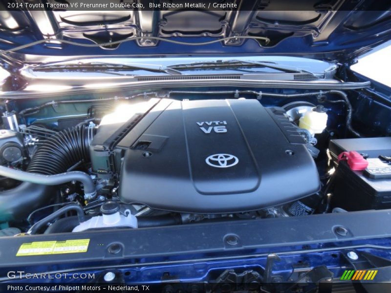 Blue Ribbon Metallic / Graphite 2014 Toyota Tacoma V6 Prerunner Double Cab