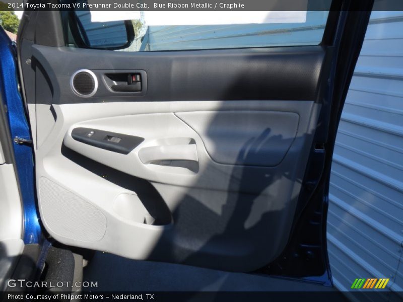 Blue Ribbon Metallic / Graphite 2014 Toyota Tacoma V6 Prerunner Double Cab