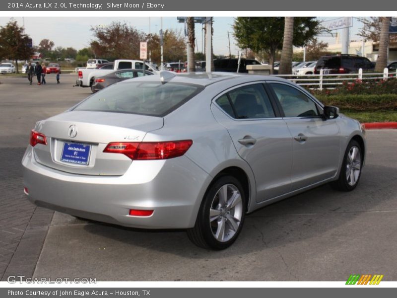 Silver Moon / Ebony 2014 Acura ILX 2.0L Technology