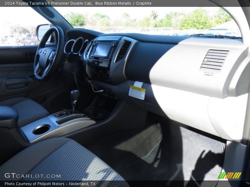 Blue Ribbon Metallic / Graphite 2014 Toyota Tacoma V6 Prerunner Double Cab