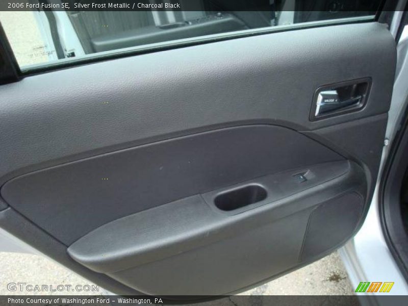 Silver Frost Metallic / Charcoal Black 2006 Ford Fusion SE