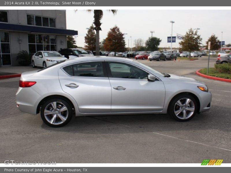 Silver Moon / Ebony 2014 Acura ILX 2.0L Technology