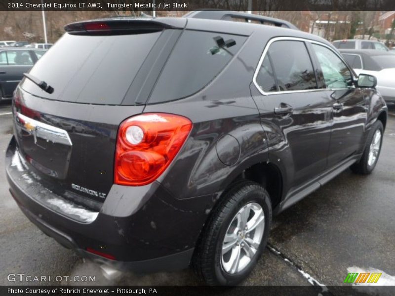 Tungsten Metallic / Jet Black 2014 Chevrolet Equinox LT AWD