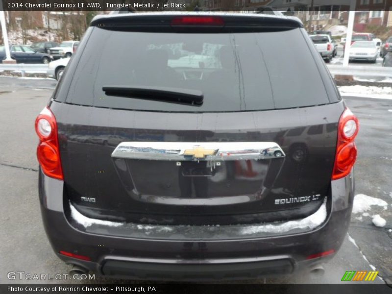 Tungsten Metallic / Jet Black 2014 Chevrolet Equinox LT AWD