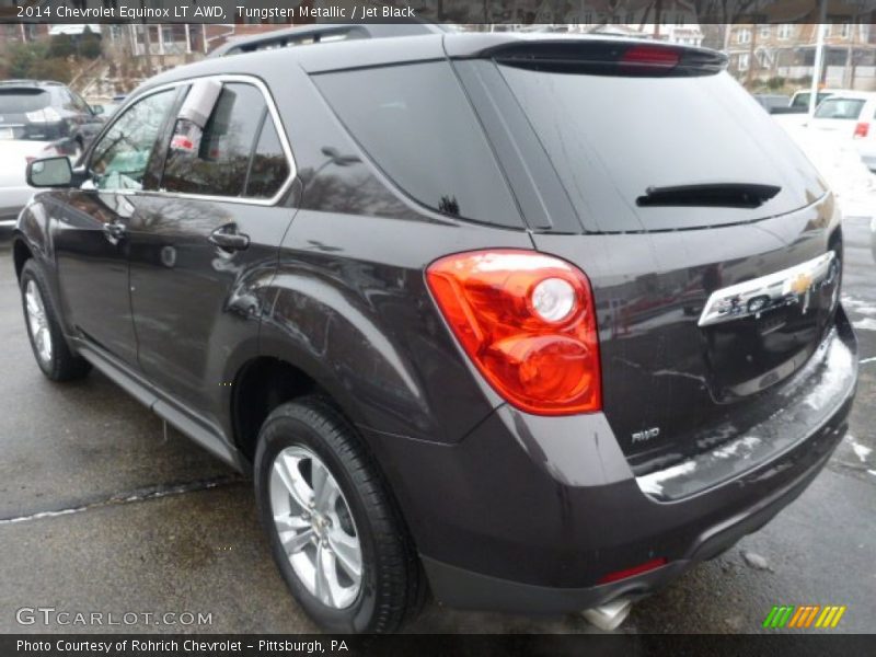 Tungsten Metallic / Jet Black 2014 Chevrolet Equinox LT AWD