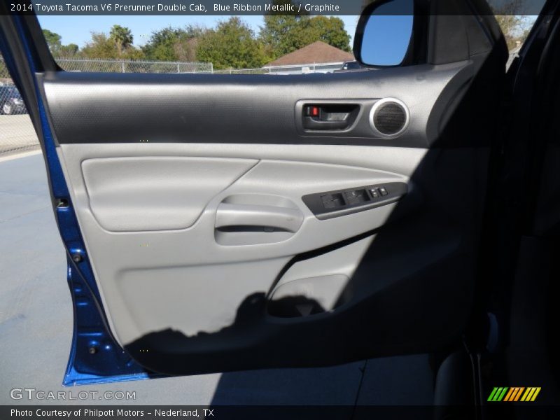 Blue Ribbon Metallic / Graphite 2014 Toyota Tacoma V6 Prerunner Double Cab