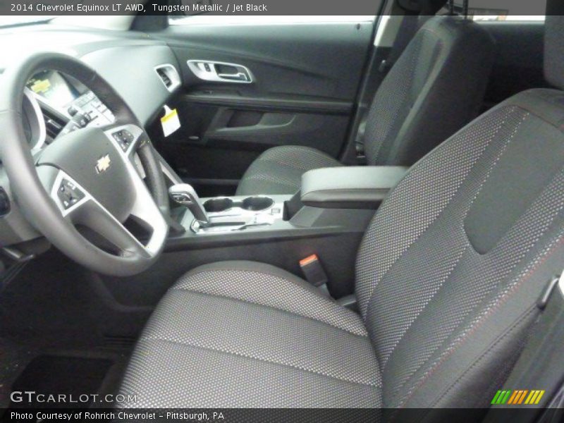 Tungsten Metallic / Jet Black 2014 Chevrolet Equinox LT AWD