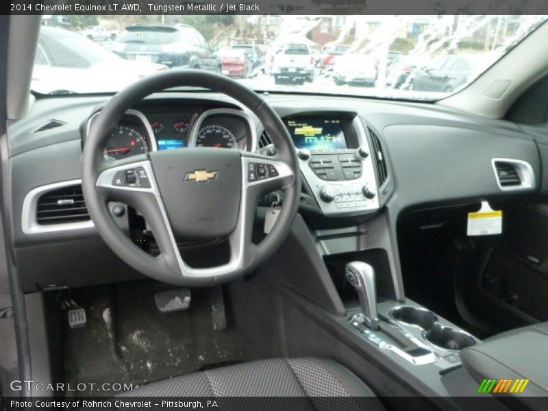 Tungsten Metallic / Jet Black 2014 Chevrolet Equinox LT AWD