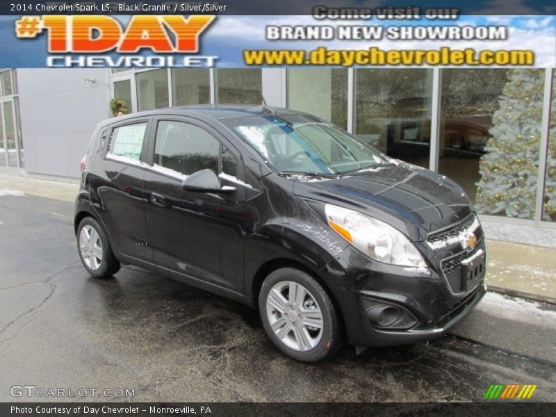 Black Granite / Silver/Silver 2014 Chevrolet Spark LS