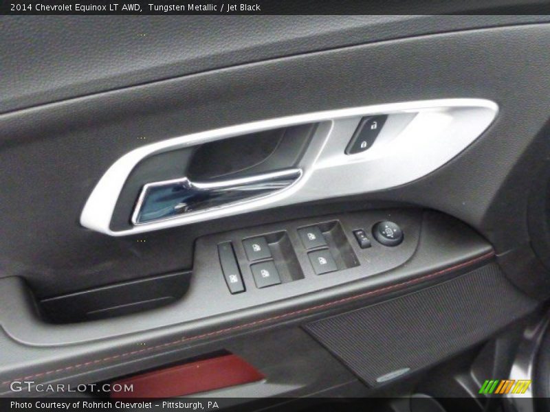 Tungsten Metallic / Jet Black 2014 Chevrolet Equinox LT AWD