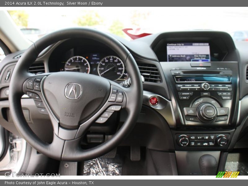 Silver Moon / Ebony 2014 Acura ILX 2.0L Technology