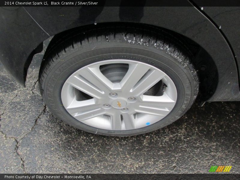 Black Granite / Silver/Silver 2014 Chevrolet Spark LS