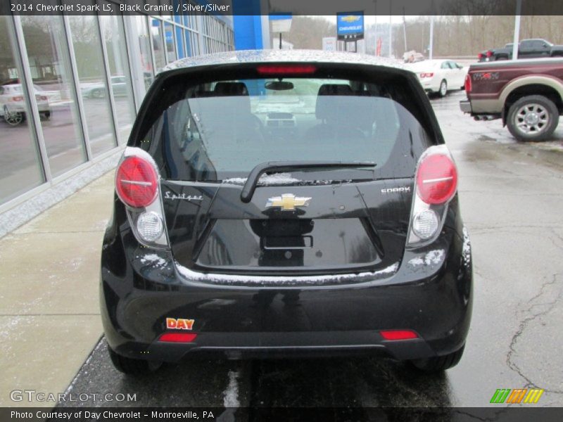 Black Granite / Silver/Silver 2014 Chevrolet Spark LS