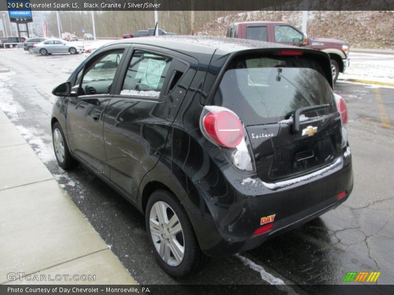 Black Granite / Silver/Silver 2014 Chevrolet Spark LS